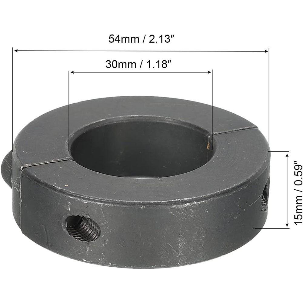 Внутренний диаметр 6-55 мм Двойной разъемный зажимной воротник Отверстие удерживающий зажим Системы конвейерных лент
