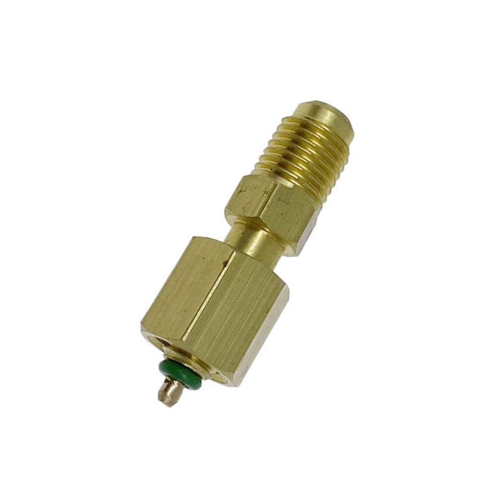 Открывалка для бутылок с хладагентом Кондиционер Клапан для крана для хладагента Инструмент для открывания бутылок Латунный дозирующий клапан R410 D4L5