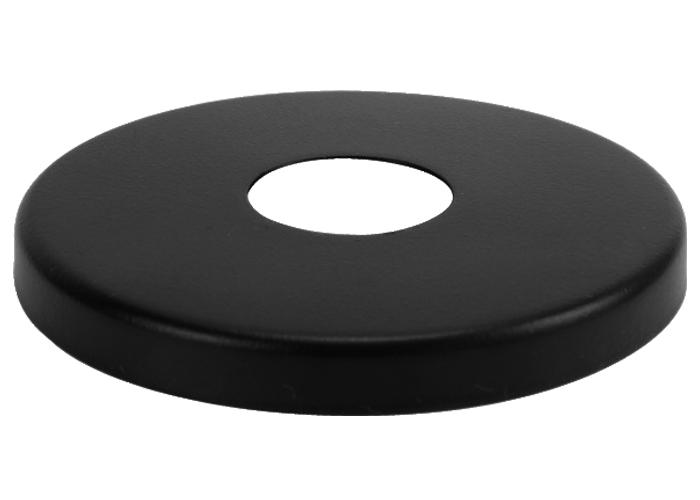 Rozeta Płaska Czarna 1/2"