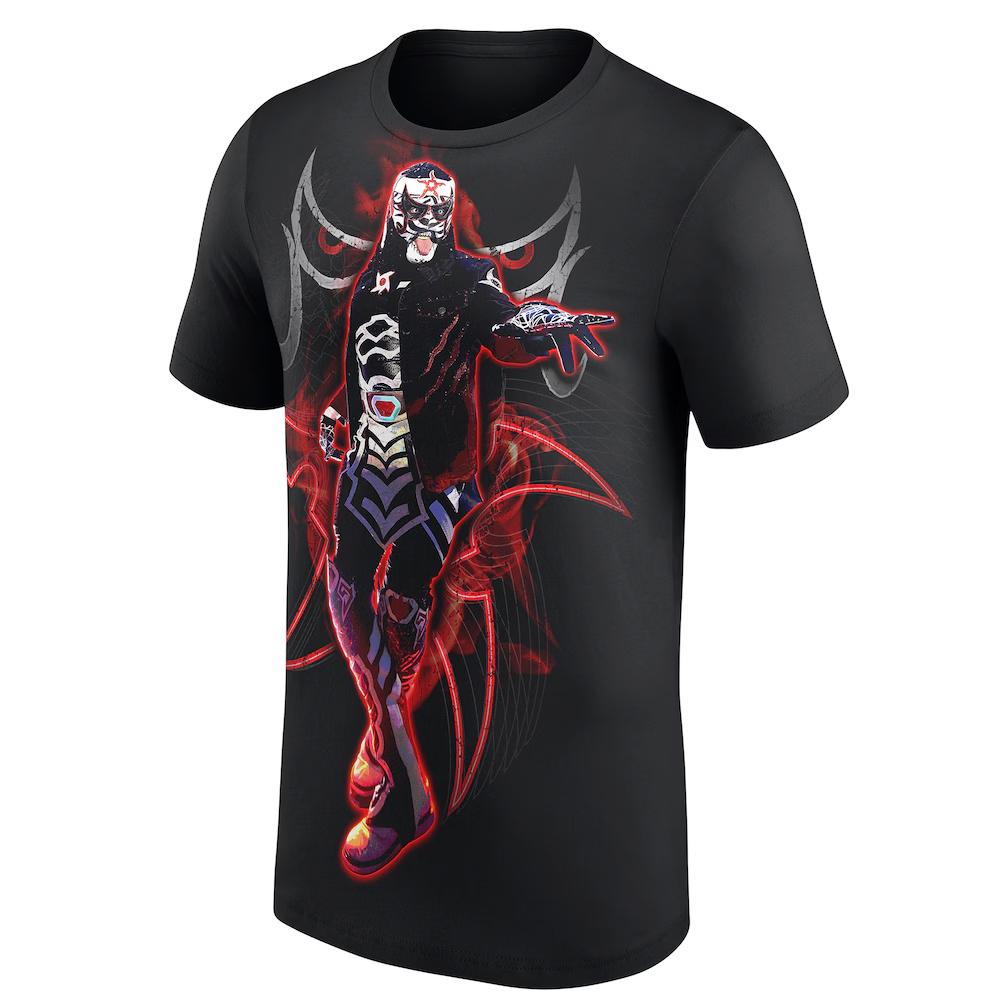 Men's Black Penta Portrait T-shirt 3D Printed Sports Short Sleeved Top for Summer Daily Casual and Comfortable Round Neck Clothing