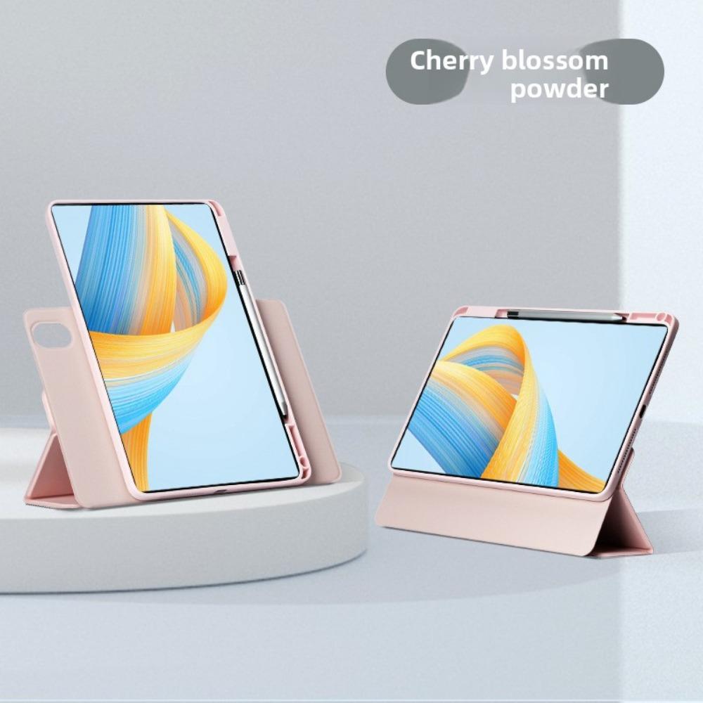 Кожаный чехол для Honor Pad GT2 Pro Magic Pad 3 с вращающимся на 720° магнитным кольцом V96 X7 Split X8A Обложка