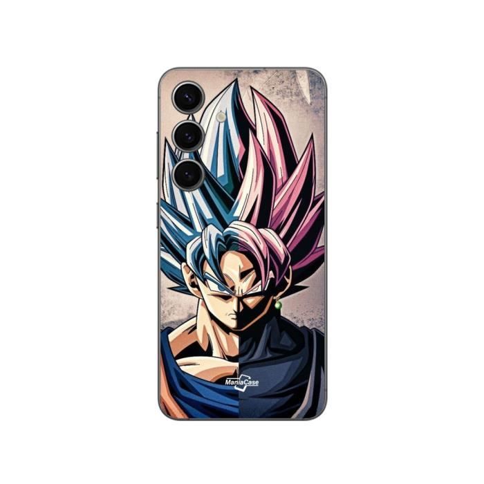 Coque Samsung Galaxy S24 plus Dragon ball z super goku ssj Maniacase
