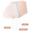 Period Underpants Mid Waist Solid Color Leak Prevention Butt-lifted Good Breathability Elastic Quick-drying