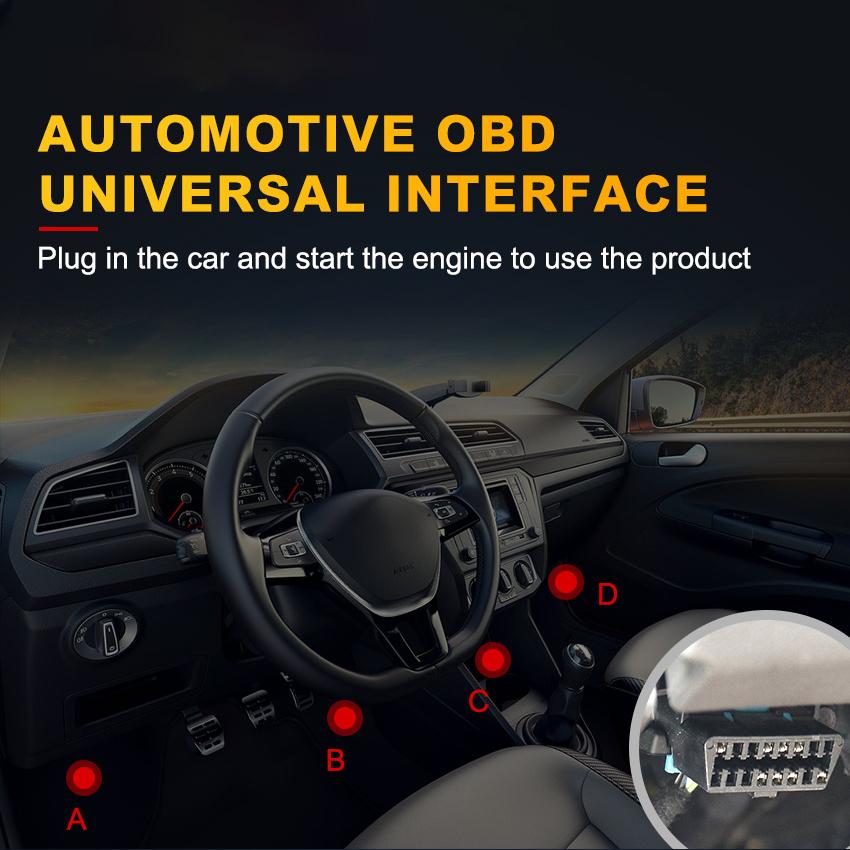 Сканер OBD2 Live Data Профессиональный механик OBDII Диагностический считыватель кодов и инструменты сканирования Инструмент для диагностики двигателя автомобиля для всех автомобилей с протоколом OBDII