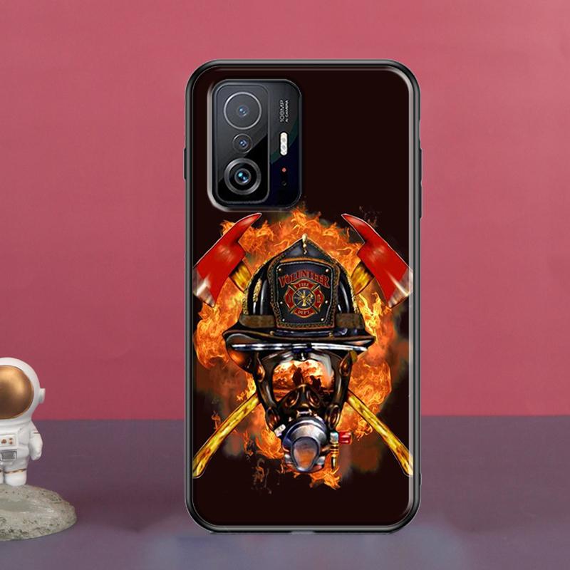 Чехол Firefighter Heroes Fireman для POCO X5 X3 F5 Pro X4 F4 GT M5s C40 F3 для Xiaomi 13 Lite 12 11T 12T Pro 12X