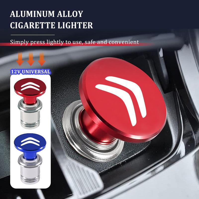 Car Outlet Cigarette Lighter Socket Plug Fire Missile Eject Button For Citroen C4 C3 C5 C1 C2 C6 VTS C4L DS3 DS4 DS5 Grand FI2