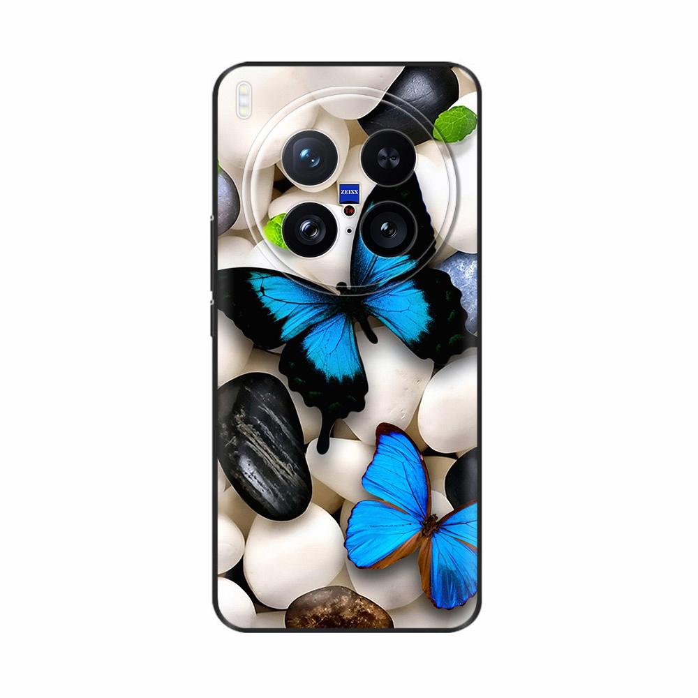 Для Vivo X200 Ultra Чехол Мягкий ТПУ Милый Мультяшный Расписной Задний Корпус Чехол Для Vivo X200 Pro Mini Чехлы Для Телефона Для Vivo X200 Pro 5G