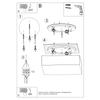 Plafon Modix 3 E27 Szary Lumilo 01.109.40