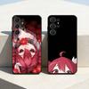 1 шт. Чехол для телефона K-Kasane T-Teto для Samsung S26, S25, 24, 23, 22, 30, 21, 10, 9, Ultra, Plus, Lite, FE Мягкий черный чехол