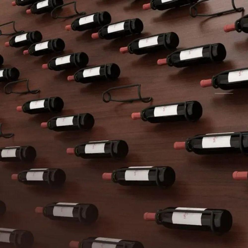 Настенный держатель для винных бутылок Простая современная полка-подставка для вина Винная стойка Барный шкаф