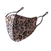 Взрослая женская маска для лица с леопардовым принтом Safet Ultraviolet Protective Face Mask