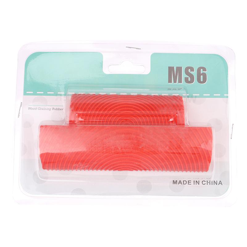 Резиновая кисть, инструменты для рисования, имитация древесины, текстура, валик