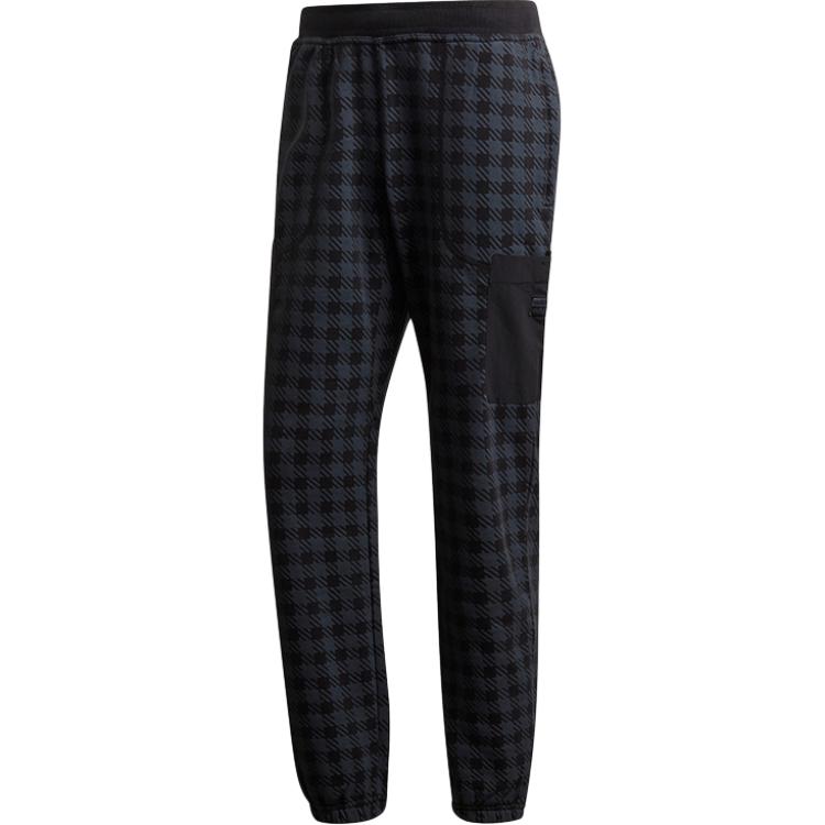 Adidas Originals BUNGA Knitted Sweatpants Japan Version Men's Black GD9347-
