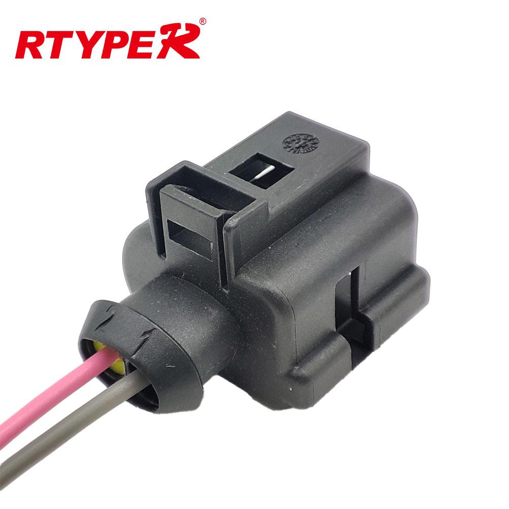 2Pin Auto Waterproof Harness Caliper Electronic Handbrake Rear Brake Pump Motor Connector plug 1717692-2 1J0973722A 3B0973722A