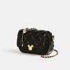 Advanced Lingge Embroidery Thread Small Golden Ball Chain Cross Body Small Square Bag for Women 2023 New Fashion One Shoulder Underarm Bag 9106