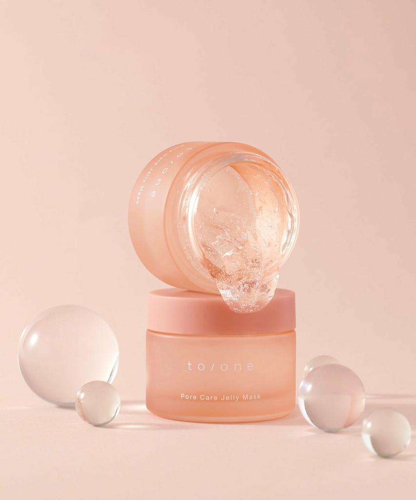 Pore Care Jelly Mask Sleeping Gel Mask Jelly Mask Nano PS Capsule Натуральные ингредиенты в/один (M)