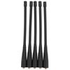 5Pcs Dual Band Sma-Female 17Cm Length Antenna For Baofeng Uv-5R Uv-82 Gt-3 Uv-9R Plus Walkie Talkie