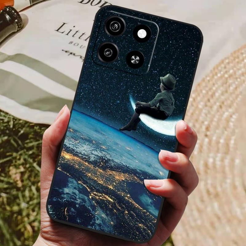 Чехол для ZTE Blade A35 BladeA35 BladeA55 Роскошный Расписной Силиконовый Задний Чехол для ZTE Blade A55 Чехлы Защитный Корпус Capas