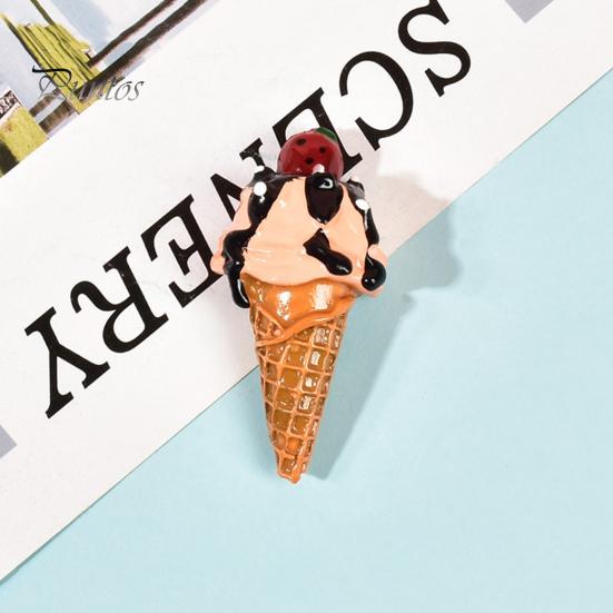 Имитация еды, магнит на холодильник, смола, дуриан, мороженое, яйцо, микроволновая печь, доска, магнит на холодильник, украшение для дома, офиса и кухни