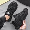 Summer Men's Shoes New Breathable Mesh Men's Trend Versatile Platform Sports Shoes Casual Running Shoes Men