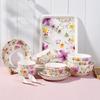 Набор melamine посуды Элегантные миски тарелки блюда для домашнего использования и в подарок