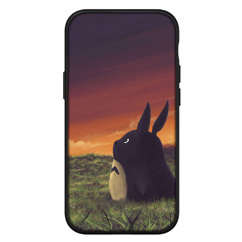 Чехол для iPhone 17 16 15 Xiaomi Poco Redmi Note 14 13 12 11 Pro Max 9 16e Samsung Galaxy S25 S24 S23 A05 A56OPPO Huawei Аниме Тоторо Чехол для телефона