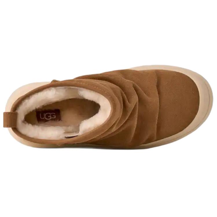 UGG Наследие Утилитарные Мини Термо Снежные Ботинки Мужские Каштановые Кроссовки 1173811-CWTC