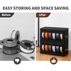 3D Printer Filament Storage Containers with Desiccants Filament Rack and Organizer Box Stackable for Home Office Workshop Studio