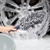 Car Tire Rim Wheel Hub Cleaning Brush with Long Handle Multipurpose Detachable Portable Car Wash Brush Maintenance Tool