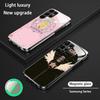 Прекрасный чехол для телефона Cardcaptor Sakura для Samsung S25 S24 S23 S22 S21 S20 Plus Ultra Note20 Стеклянный магнитный чехол
