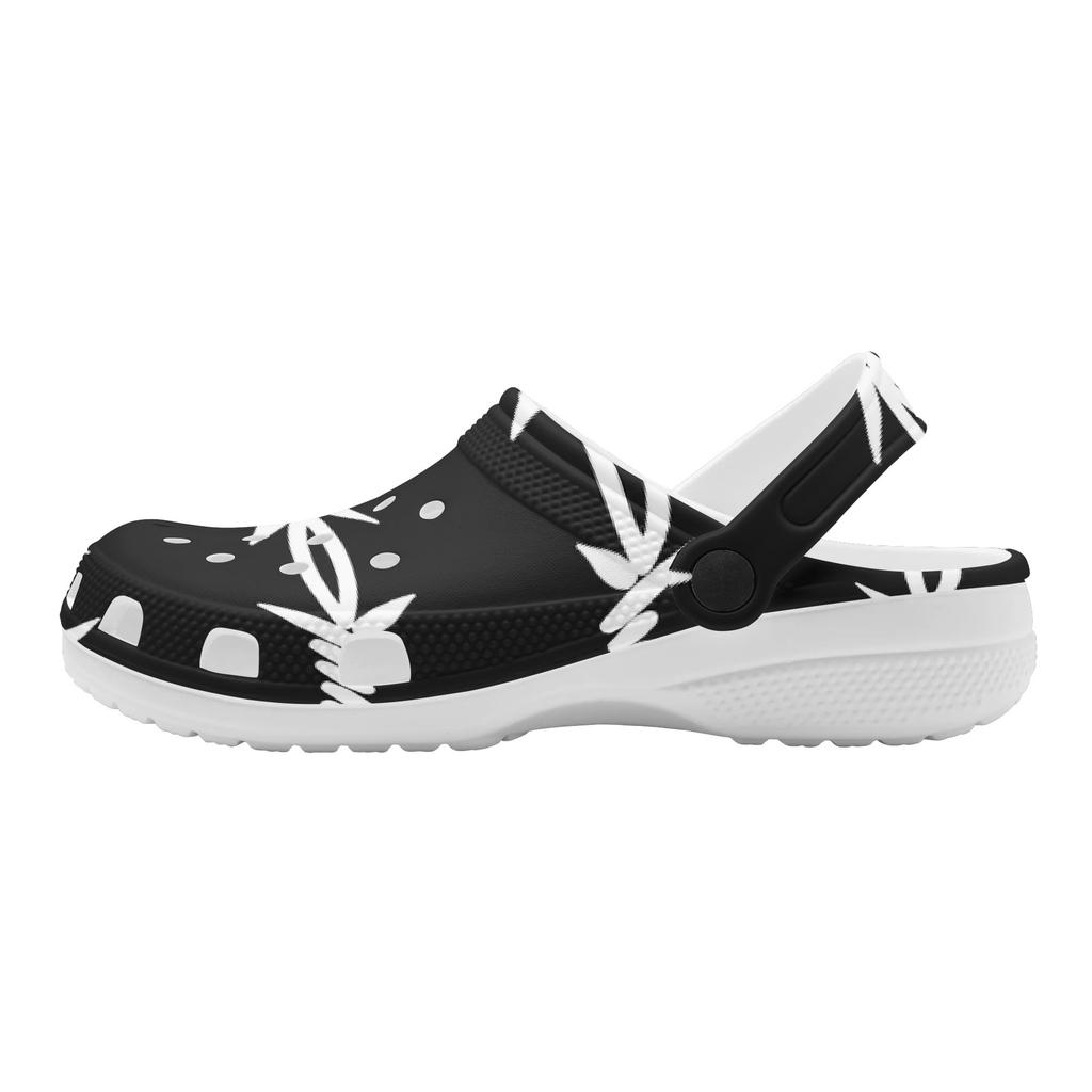 Adult Unisex Novelty Printed EVA Clogs Easy Clean Lightweight Slip On Casual Footwear Soft Sole Summer Sandals Daily Walking