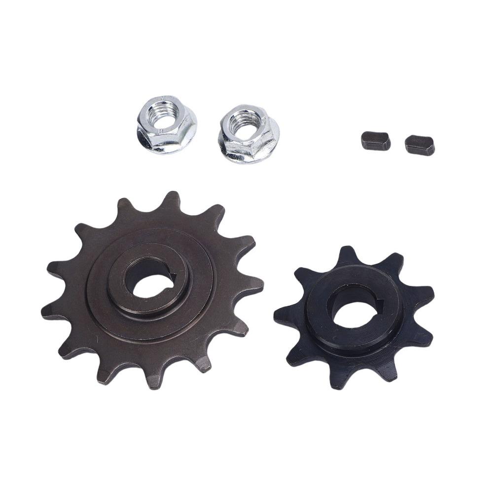 13 Tooth Chain Sprocket Set 420 Gear Motor Sprocket Kit for MY1016Z/MY1018