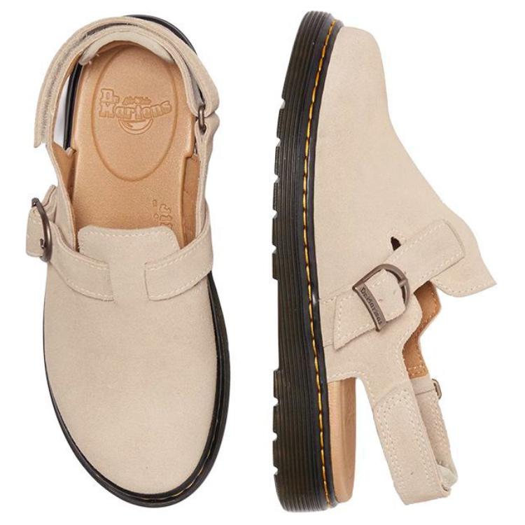 Dr. Martens Джорджи и Детская Модная Простая Удобная Обувь для Повседневной Носки Женская Обувь Бежевая 40470200