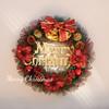 Christmas Ornaments Wreath Pendant Christmas Tree Wreath Home Hotel Scene Arrangement Door Pendant Pendant