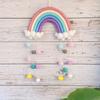 Macrame Rainbow Clouds Tapestry Handmade Room Decoration Delicate Photo Prop  Home