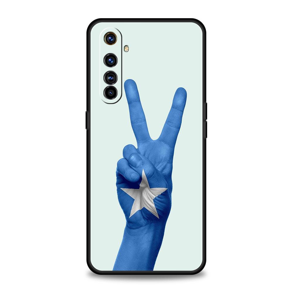 Чехол для телефона с флагом Сомали для Realme 16 15T 14 13 12 11 10 4G 9 8 5G Pro Plus C21 C25 C35 GT5 GT3 GT2 Neo 2 3 3T 5