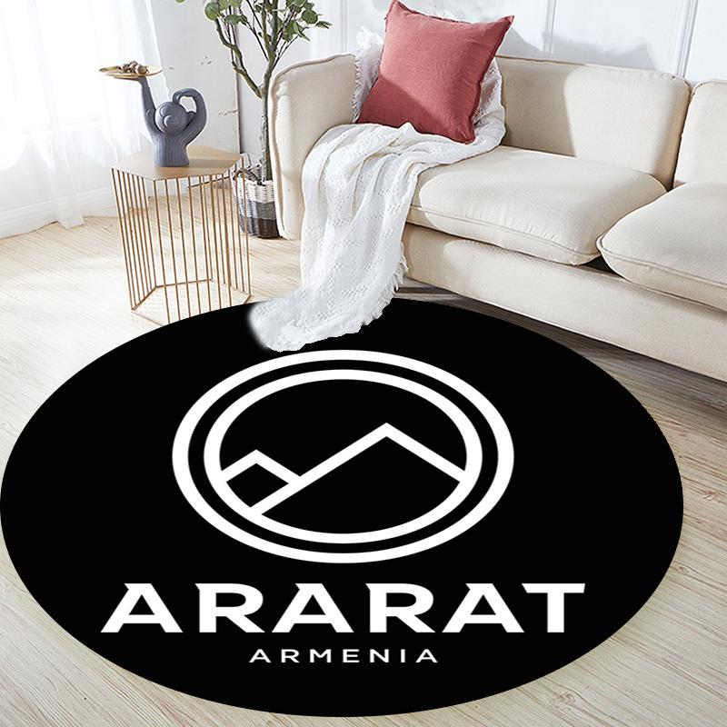Ковер Ararat Armenia FC Круглый ковер под офисные стулья Спальня Гостиная Декор для дома