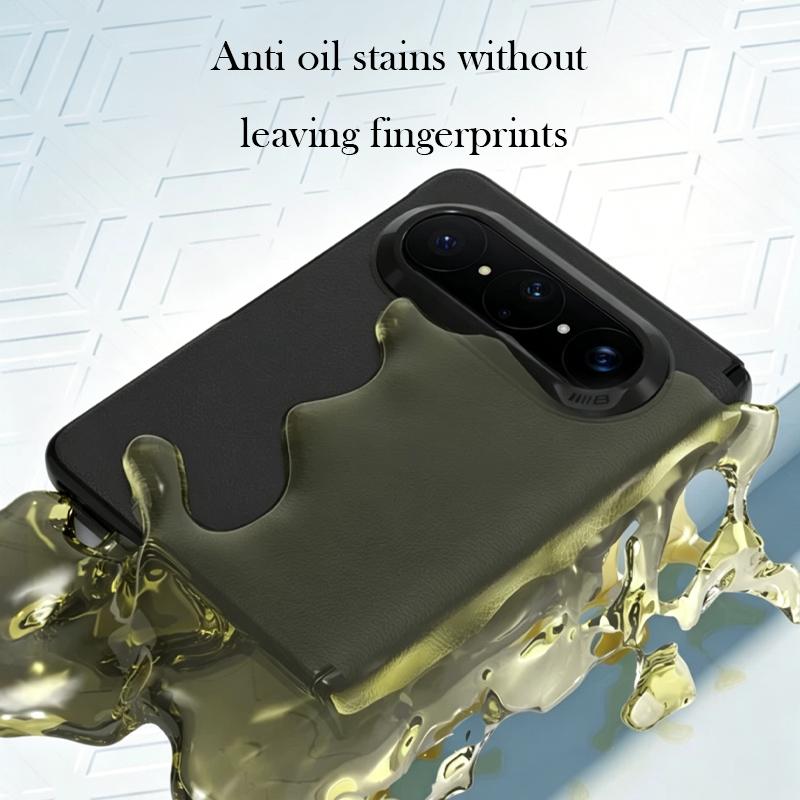 Blueo Leather Case For Huawei Pura X Max Matte Back Cover Case for HUAWEI PURA X MAX