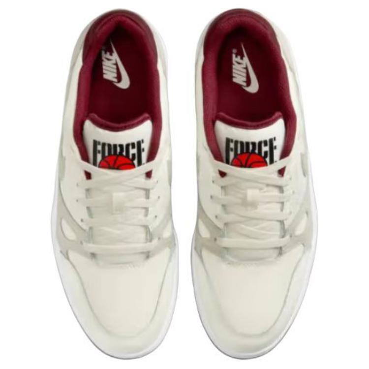 Новые износостойкие и легкие кеды Nike Full Force с низким верхом для скейтбординга, мужские, бежевые IB4612-131