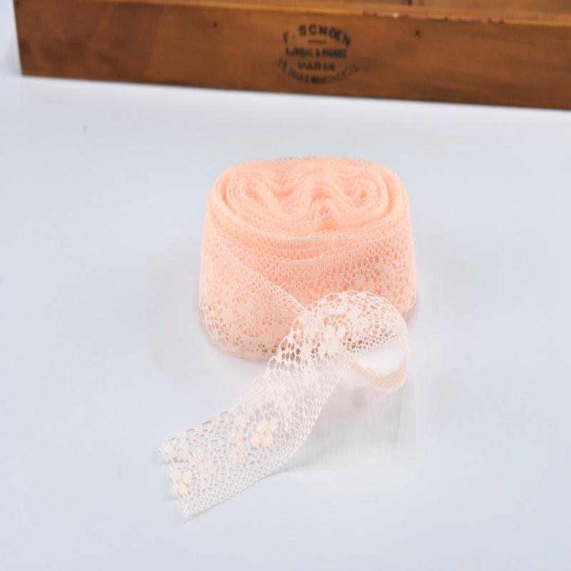 10Yard/Lot Cotton White Lace Trim Fabric Craft DIY Natural Lace Ribbon Sewing Clothing Embroidery Wedding Party Accessories 40mm