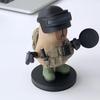 3D-печатная фигурка капибары Магнитные лапки Съемная кукла-капибара Милое животное Настольное украшение для подарков на День рождения Рождество