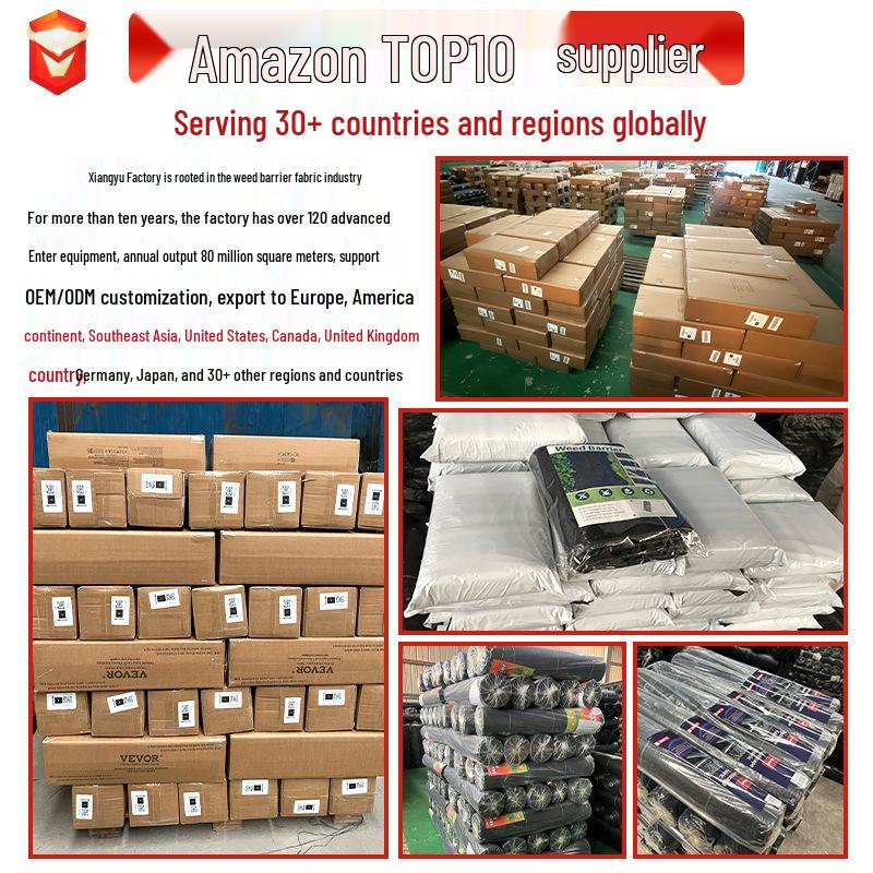 Thickened Permeable Weed Barrier Fabric for Agricultural and Orchard Use