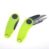 Foldable Design Fishing Line Cutter Stainless Steel Shrimp-Type Clipper Folding Scissors  Pesca Use