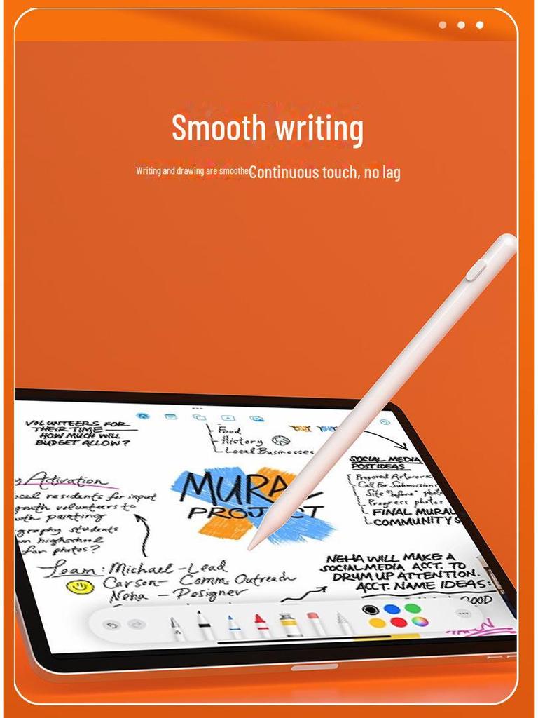 Универсальный емкостный стилус для iPad, Huawei, Xiaomi, Vivo — конструкция Anti-Mistouch