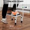 Step Stool Ladder 3 Adjustable Height with Handle Max Load 150KG for RVs