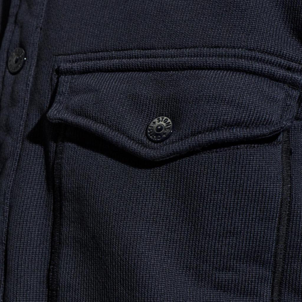 Stone Island Ghost Series Ss26 Loose Fit Chest Strap Button Long Sleeve Shirt Unisex shirts L1S156100026S0F42-V0020