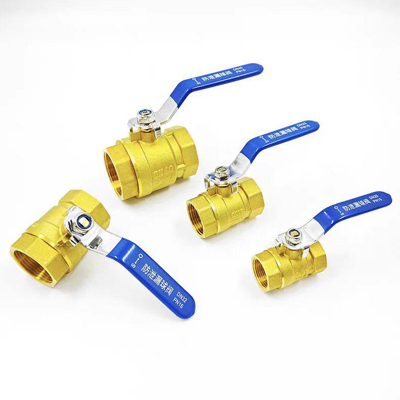 Brass Two-Piece Q11F-16T Manual Threaded Ball Valve Water Tap Switch