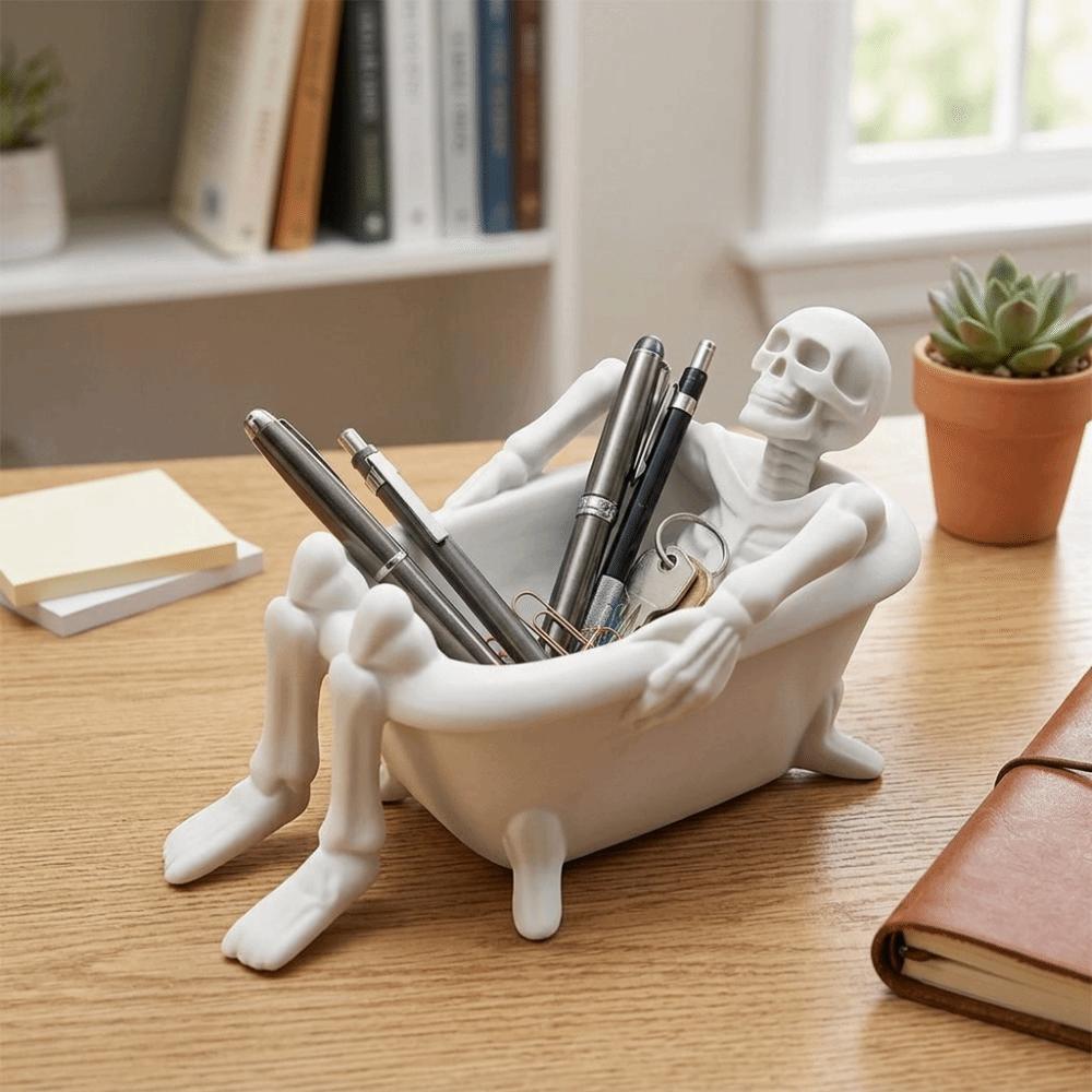Solid Resin Material Trinket Organizer Well-Made Resin Desktop Organizer Tabletop Display