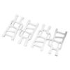 4 Pcs Front Rear Suspension Arms Set for HSP Racing 94111 1 10 RC Car Upgrade Parts Replacement
