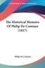 Книга The Historical Memoirs Of Philip De Comines by Philip De Comines - Paperback